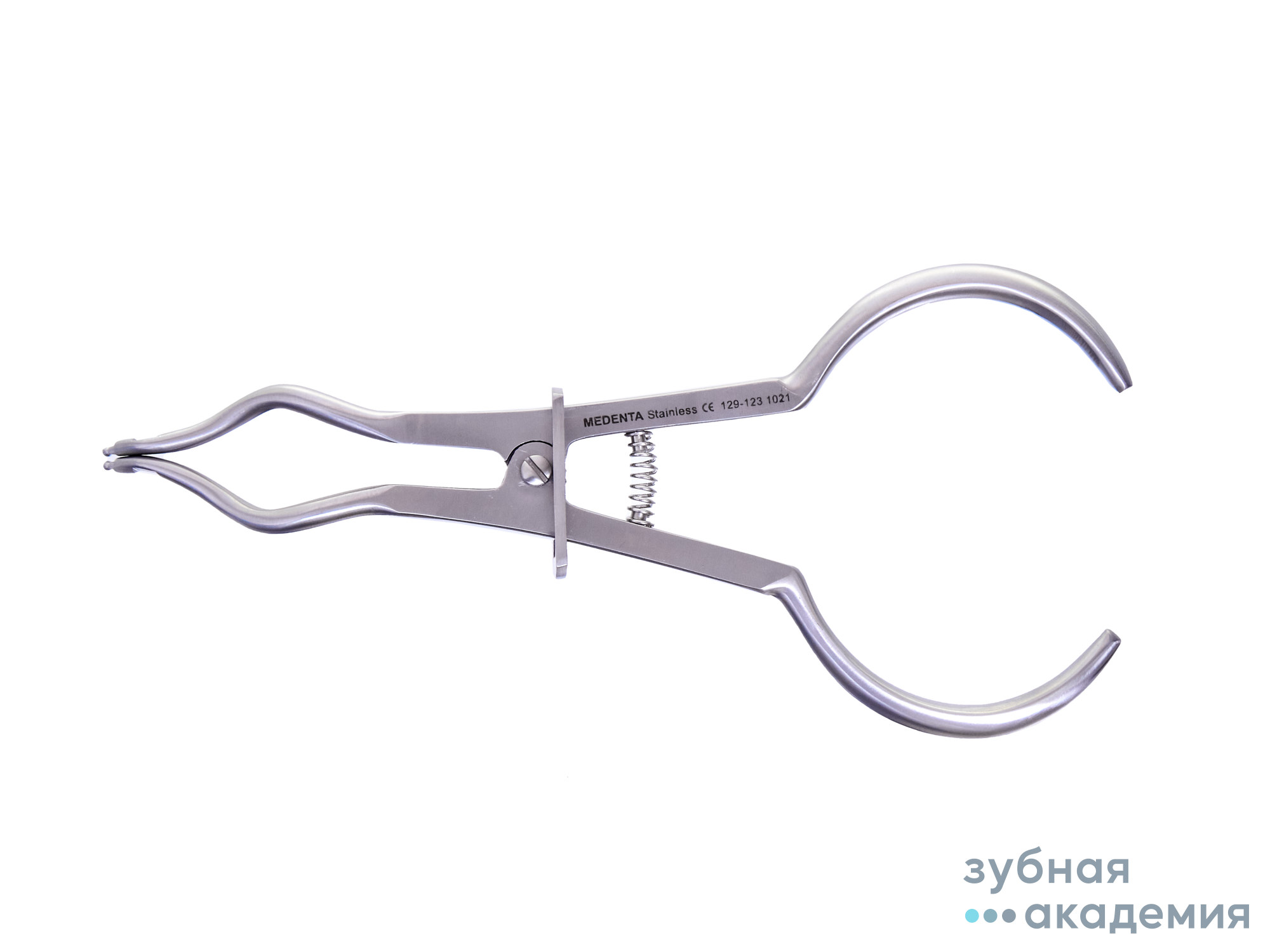 Щипцы для установки клампов, круглые ножки (129-123) Medenta/ Пакистан
