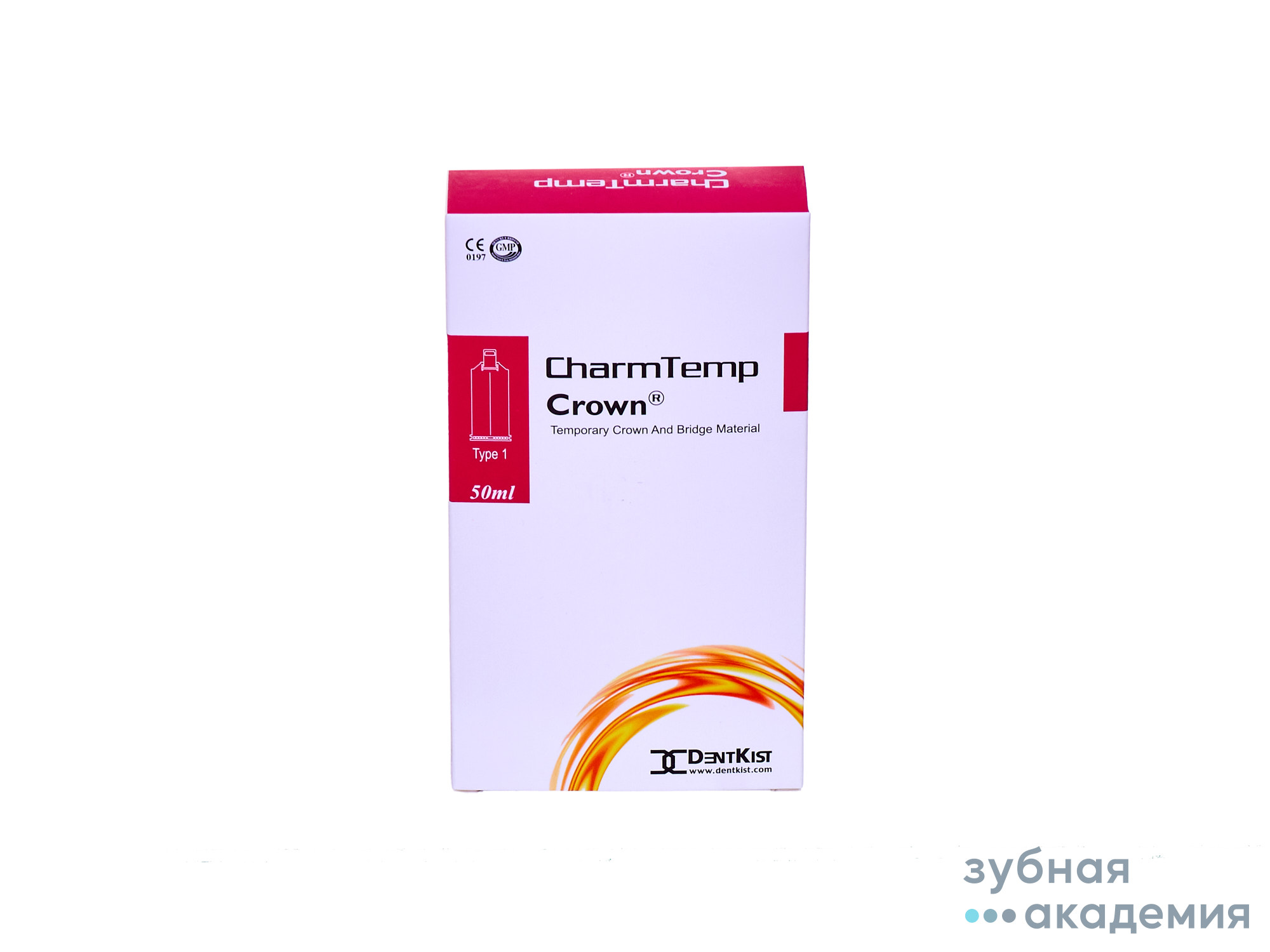 CharmTemp Crown А3/ ЧармТемп Краун А3 для изгот. времен.коронок уп. 50мл+10канюль /DentKist/ Корея