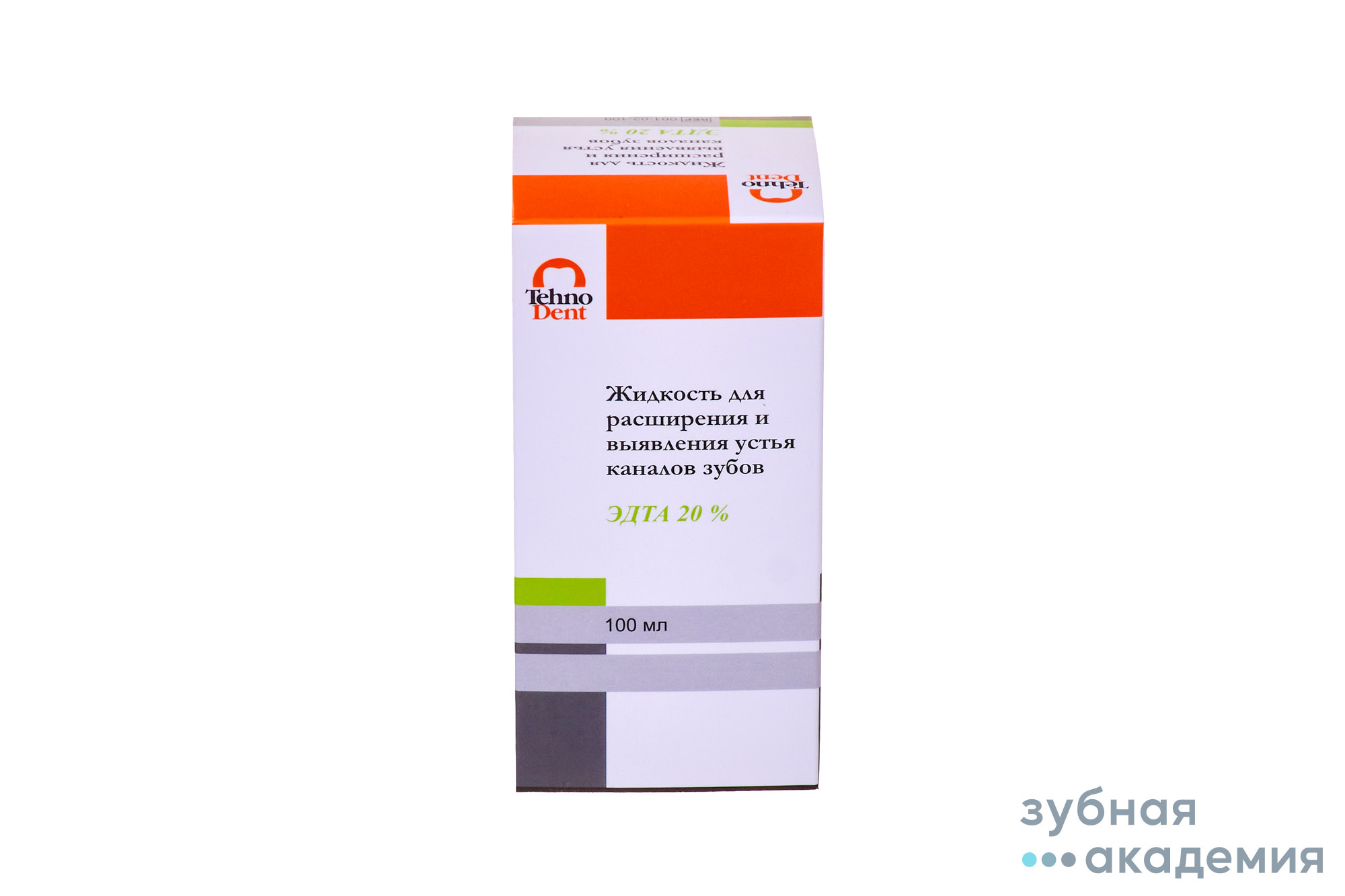 Жидкость для выявления устья и расширения зубов 100 мл (ЭДТА 20%) ТехноДент/Россия