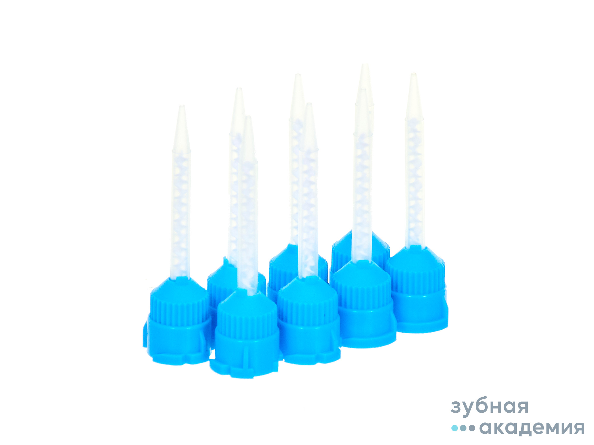 Насадки / Канюли смешивающие для Structur  синие-белые (50 шт)/Дисподент