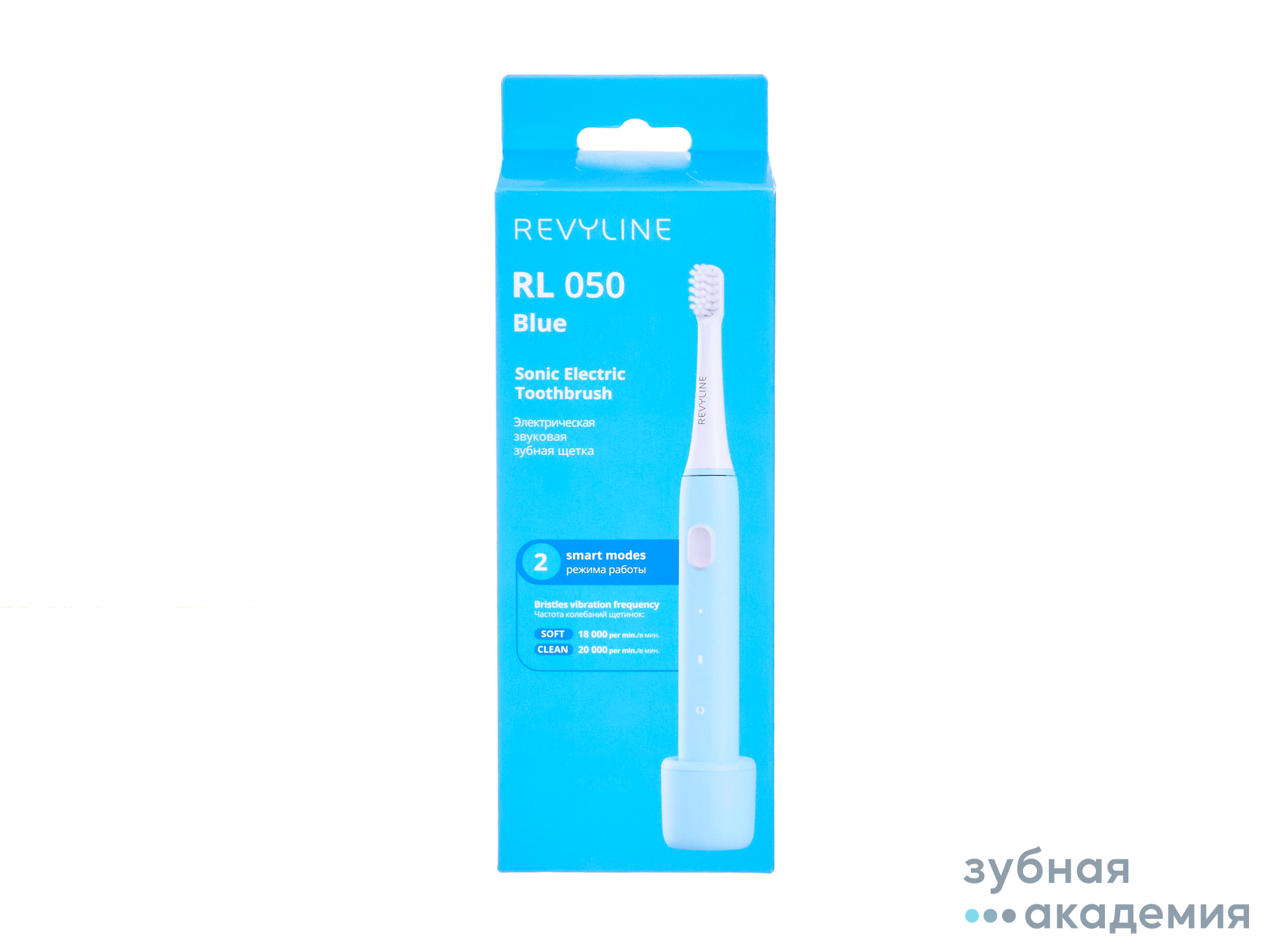 Электрическая зубная щетка  RL 050 голубая Revyline