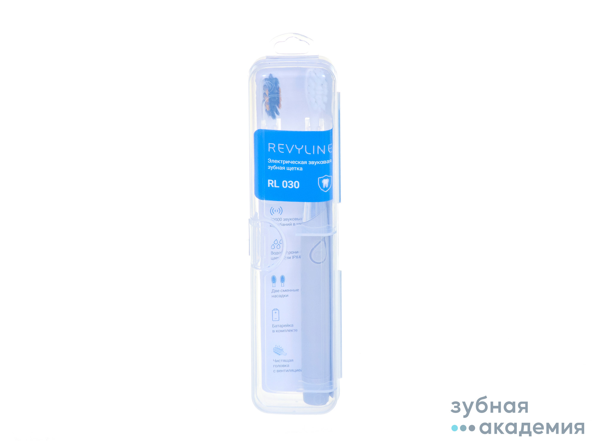 Электрическая зубная щетка  RL 030 серая Revyline